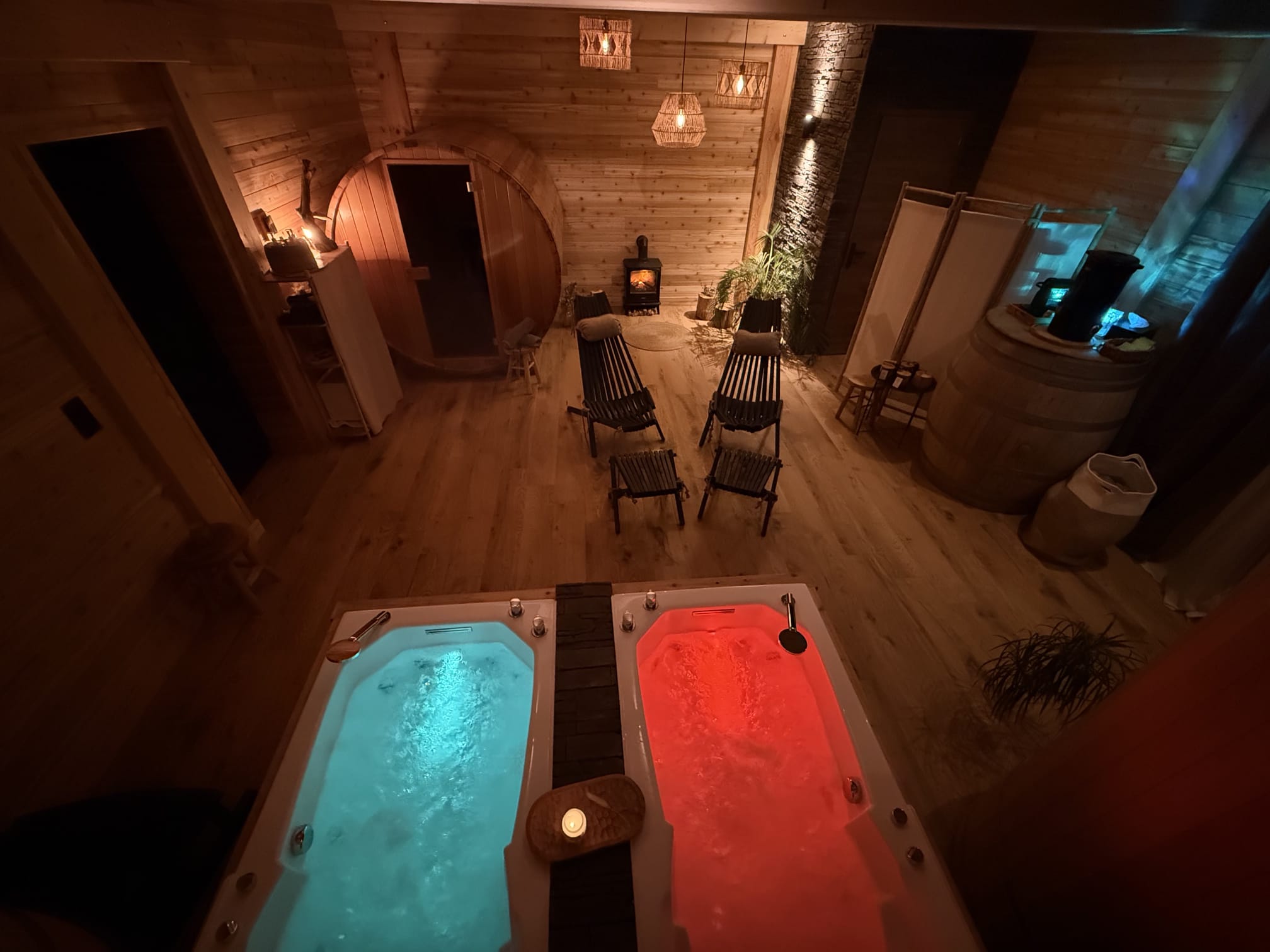 Accès privatisé au spa